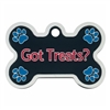 Dog ID Collar Tags | Got Treats? | Personalized