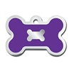 Dog ID Tags | Purple Bone | Personalized
