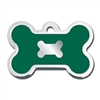 Dog ID Tags | Green Bone | Personalized, Engraved