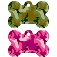 Dog ID Tags | Camouflage | Personalized, Engraved