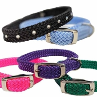 Rainbow Puppy Collar | Premium Soft Weave Nylon