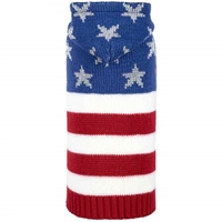 Stars and Stripes Patriotic Dog Sweater