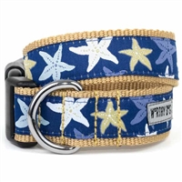 Starfish Print Dog Collar