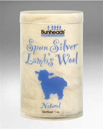Bunheads Spun Silver Lamb's Wool for Pointe Shoes - BH400 - You Go Girl!  Dancewear