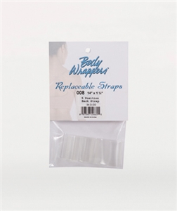 Body Wrappers Replacement 5 Position Clear Back Detachable Bra Strap - You Go Girl Dancewear