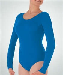 Body Wrappers Plus Long Sleeve Leotard