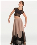 Body Wrappers Girl's Chiffon Skirt