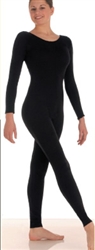 Body Wrappers Adult Long Sleeve Nylon Unitard