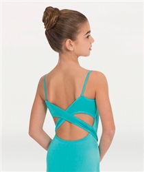 Body Wrappers Tweens Camisole Leotard with Shirred Side Front Inserts - You Go Girl Dancewear