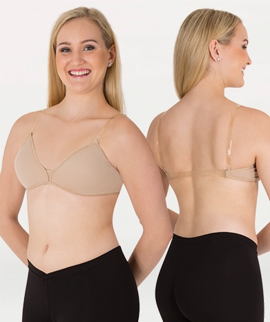 Body Wrappers Deep Plunge Convertible Bra with halter, cross back or normal  placement - You Go Girl Dancewear