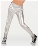 Body Wrappers Adult Slim Fit Metallic Pant