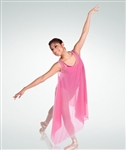 Body Wrappers Reversible Double Layer Chiffon Tank Pullover - You Go Girl Dancewear