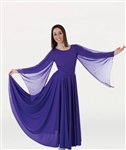 Body Wrappers Adult Praise Dance Extra Full & Long Circle Skirt