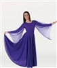 Body Wrappers Women's Plus Size Praise Dance Extra Full & Long Circle Skirt