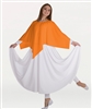 Body Wrappers Adult Convertible Handkerchief Hem Skirt/Shoulder Drape