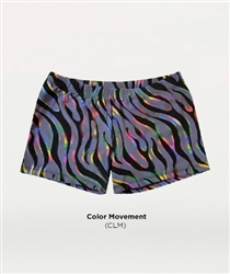 Body Wrappers Color Movement Hot Shorts