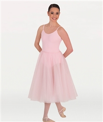 Body Wrappers Adult Below-The-Knee Tutu Skirt