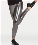 Body Wrappers Adult Metallic Footless Pant