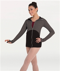 Body Wrappers Zip Front Jacket  - You Go Girl Dancewear