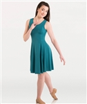 Body Wrappers Plus Size Butter Tank Above-the-Knee Dress