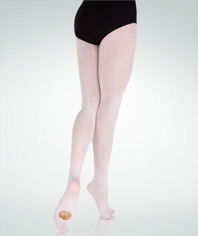 Girls' Ballet Tights - Footless, Full Foot and Convertible Dance Tights
