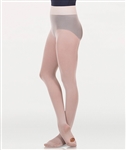 Body Wrappers Women's Plus totalSTRETCH Convertible Dance Tights - You Go Girl Dancewear