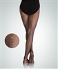 Body Wrappers Women's Rhinestone Backseam Fishnet Tights - You Go Girl Dancewear
