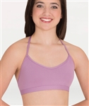 Body Wrappers tween Halter Open Back Bra