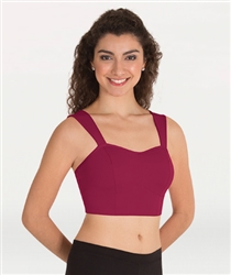 Body Wrappers Adult Camisole Crop Bra