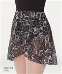 Body Wrappers Adult Chiffon Skirt - Curly O's