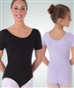 Body Wrappers Plus Size Short Sleeve Leotard - You Go Girl Dancewear
