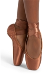 Capezio Ava # 3.5 Shank Pointe Shoe, Skin Tone 55 - 1143W