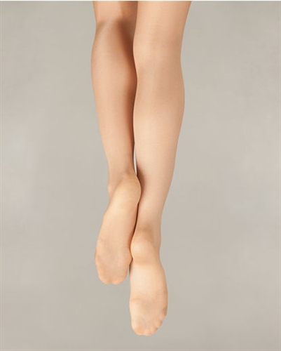 Capezio Shimmery Footed Dance Tights, Girls Dance Tights - You Go