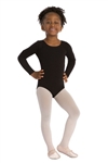 Capezio Cotton Scoop Neck Adult Long-Sleeve Leotard - CC450