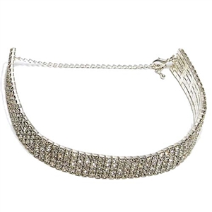 Dasha 5 Row Stretch Choker