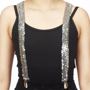 Dasha Sequin Suspenders