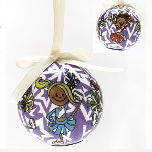 Dasha Set of 2 Blinking Cheer Ornament