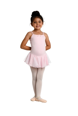 Danshuz Camisole Dress With Hologram Dance Skirt - You Go Girl Dancewear