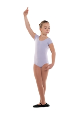 Danshuz Child Cap Sleeve Cotton Leotard - You Go Girl Dancewear