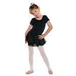 Danshuz Short Sleeve Dress With Hologram Skirt - You Go Girl Dancewear