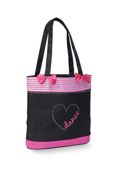 Danshuz Dance Heart Tote Bag - You Go Girl Dancewear