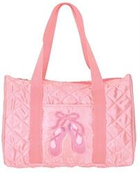 Danshuz Quilted Ballet Slippers Dance Duffel