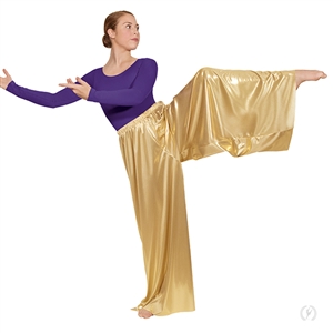 Eurotard Adult Metallic Palazzo Pants - You Go Girl Dancewear!