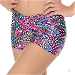 Eurotard Adult Dizzy Dots "V" Waist Booty Shorts - You Go Girl Dancewear!