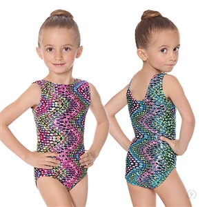 Eurotard Child Dizzy Dots Gymnastics Leotard - You Go Girl Dancewear!