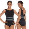 Eurotard Adult Striped Slate Tank Leotard - You Go Girl Dancewear!