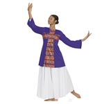 Eurotard Plus Size Joyful Praise Long Sleeve Tunic