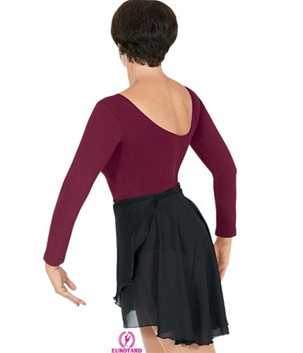 Women's Plus Size Georgette Wrap Skirt, Plus Size Dance Skirt