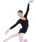 Eurotard Plus Long Sleeve Cotton Leotard - 10265P