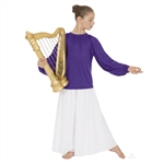 Eurotard Child Unisex Long Sleeve Peasant Style Top - You Go Girl Dancewear